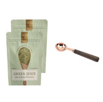 2x Green Juice + Gratis Bronzen Scoop — bundelafbeelding