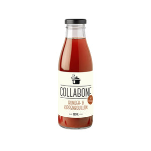 CollaBone 180 ml - BIO- Bouillon van rund en kip met collageen