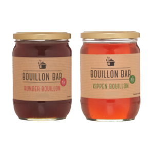 Combi Pakket Botten bouillon kip + rund - BIO - Bouillon Bar - 515 ml