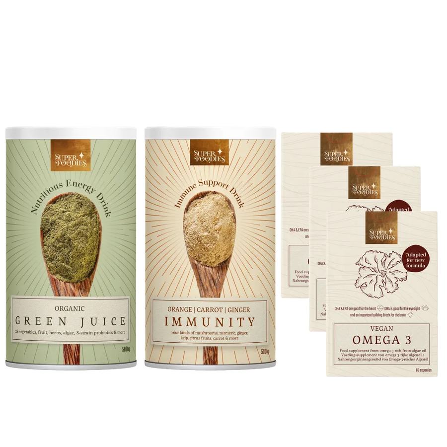 Complete dagelijkse suppletie (vervangt alles) voor €2 per dag