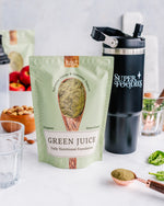 2x Green Juice + Gratis Bronzen Scoop