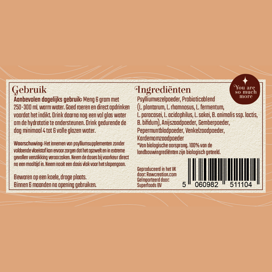 Premium Psyllium vezels