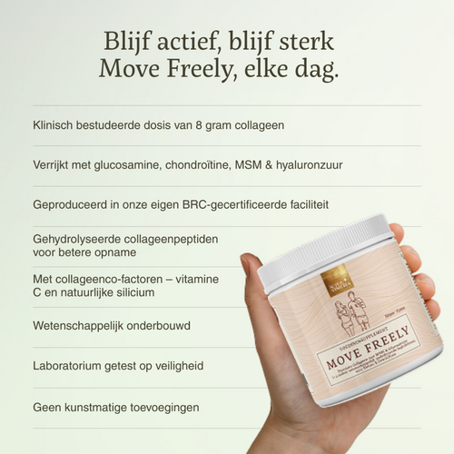 Premium Collageen voor botten/gewrichten (50+) - Move Freely
