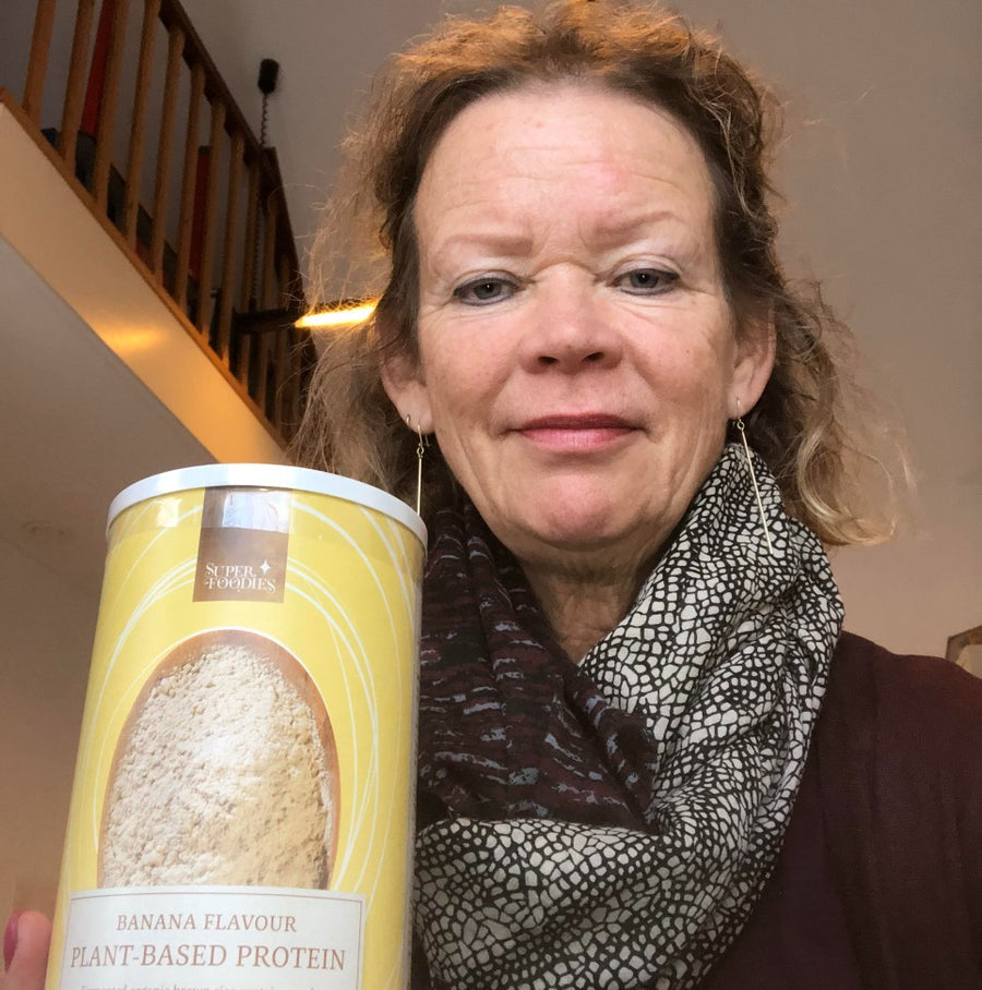 Bruine Rijst Eiwitpoeder Banaan