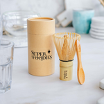 Matcha Set (klopper + lepel)