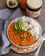 Bouillon Bar kippen bottenbouillon lentil dahl