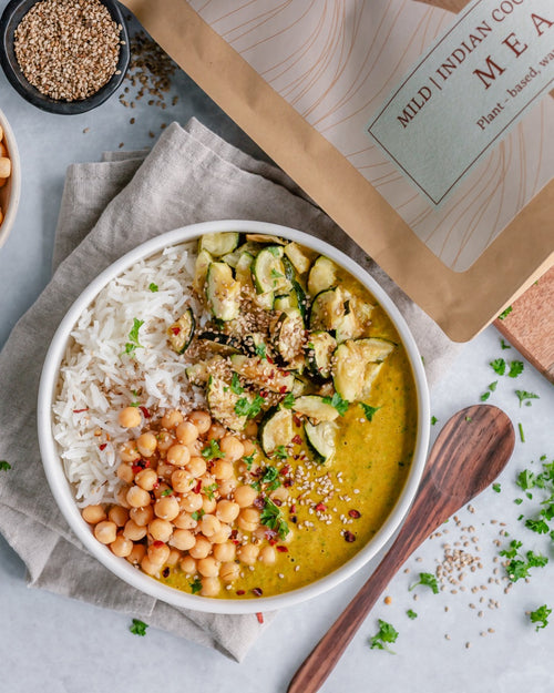 Combi Pakket MEALs Indian Coconut Curry + MEAL Creamy Greens & Tomato - Superfoodies - 2x18 maaltijden