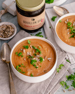 Bouillon Bar kippen bottenbouillon veggie soup